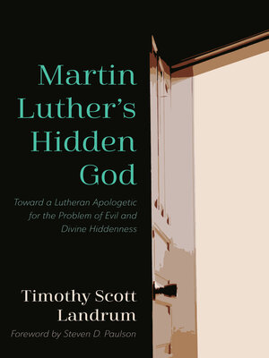 cover image of Martin Luther's Hidden God